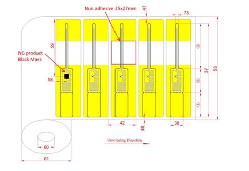 RFID Jewelry Label type1 specification