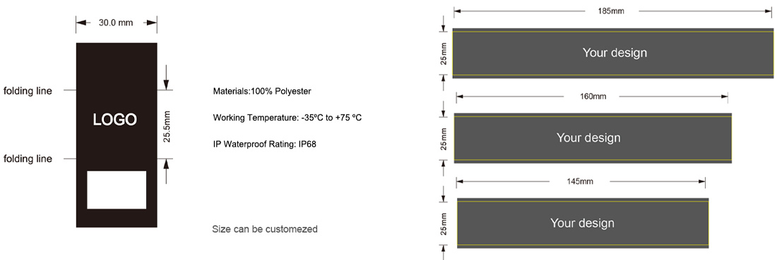 Elastic-Wristbands-size
